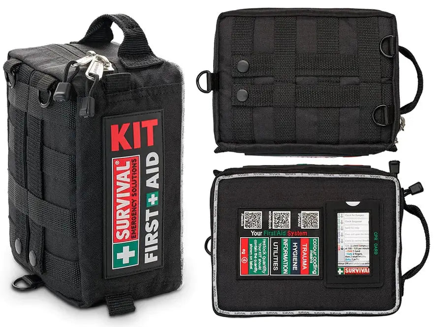 SURVIVAL Vehicle First Aid Kit: Top-Rated & Compact