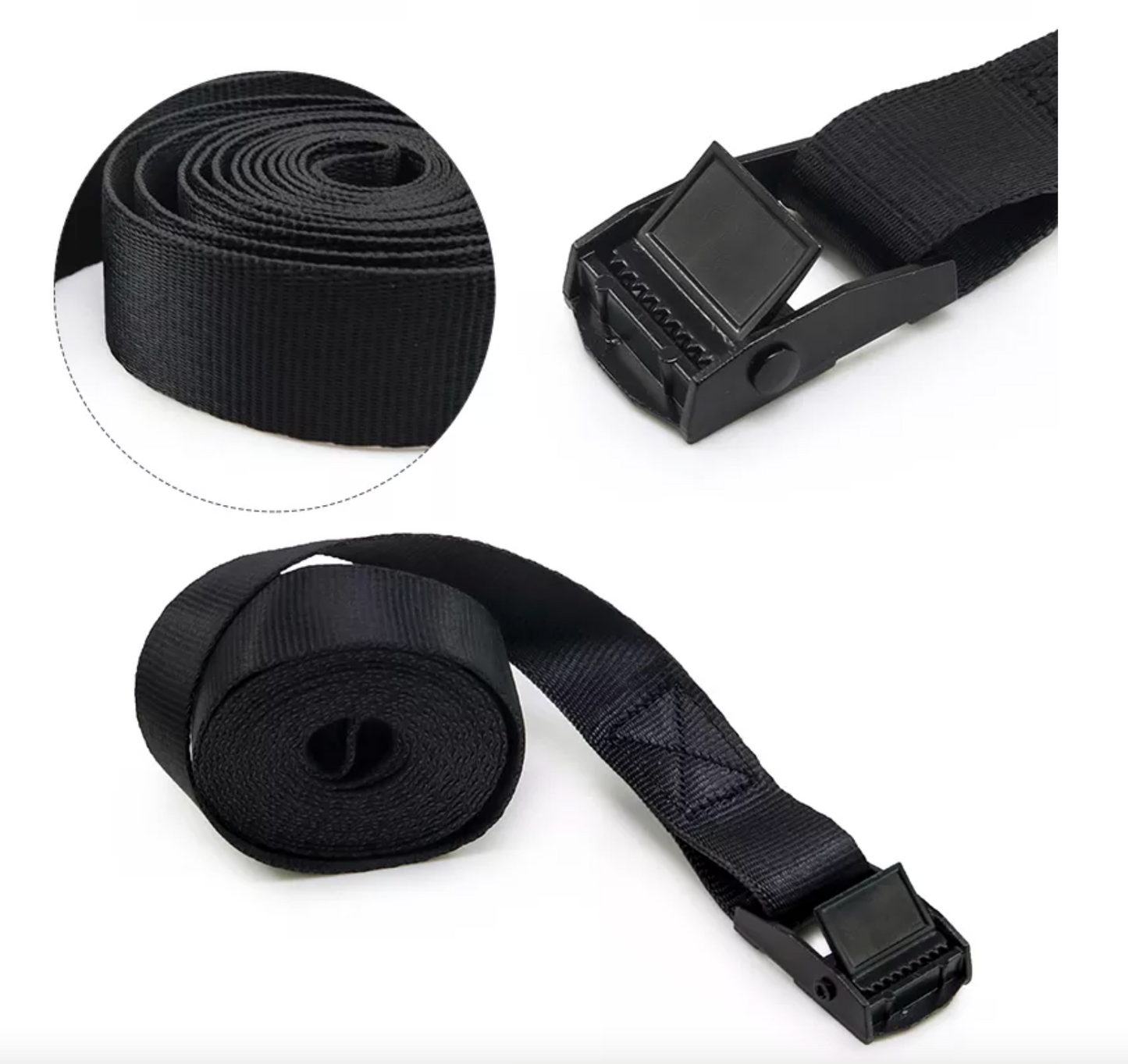 AFM4x4 Cam Buckle Tie Down Straps (2 Pack)