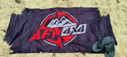 AFM4x4 Microfibre Beach Towel