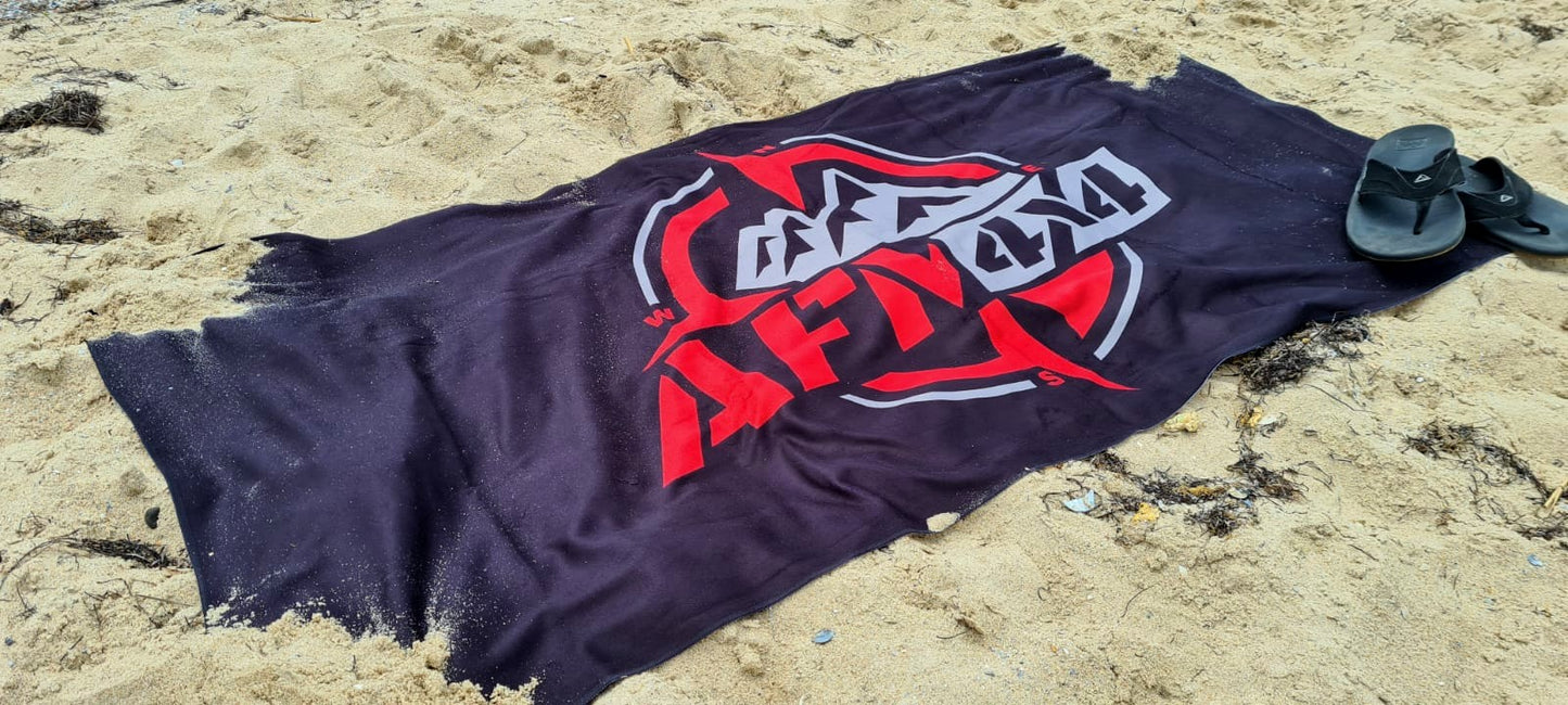 AFM4x4 Microfibre Beach Towel